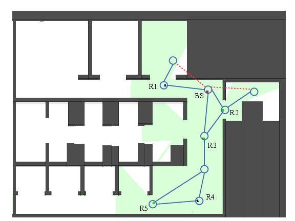 Preview for Online Update of Communication Maps for Exploring Multirobot Systems under Connectivity Constraints