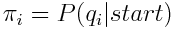 pi(i)=P(qi)