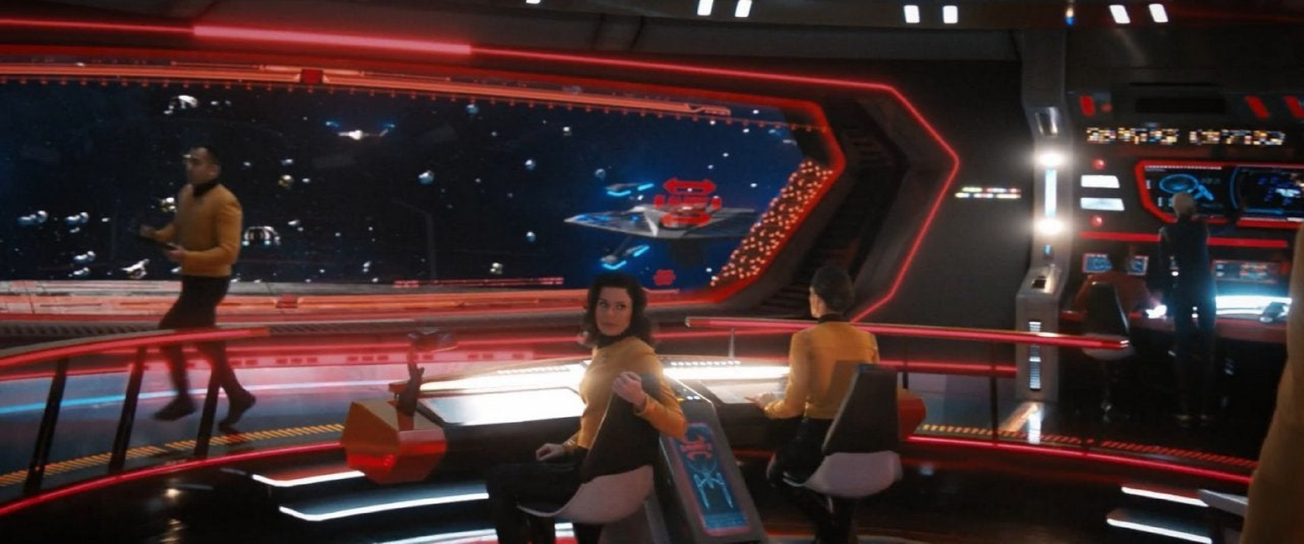 Bridge of the Enterprise, from Star Trek: Discovery