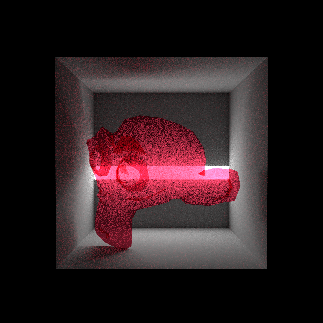 g = 0.9, sigma_t = 50, sigma_s = 45, bleed = 3