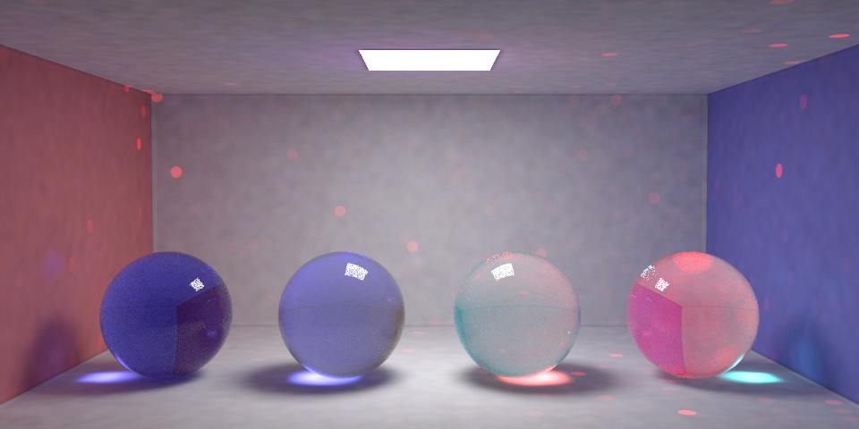 Volumetric Photon Mapping, without correction