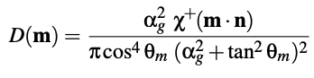 Microfacet D