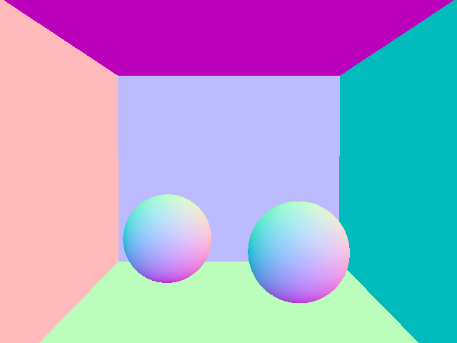 normal feature buffer
