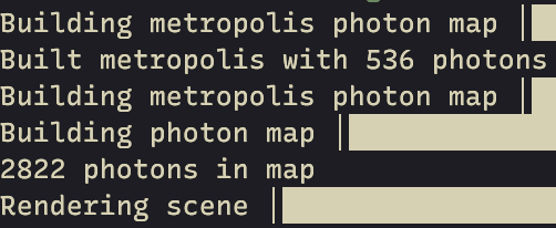 Metropolis photon culling
