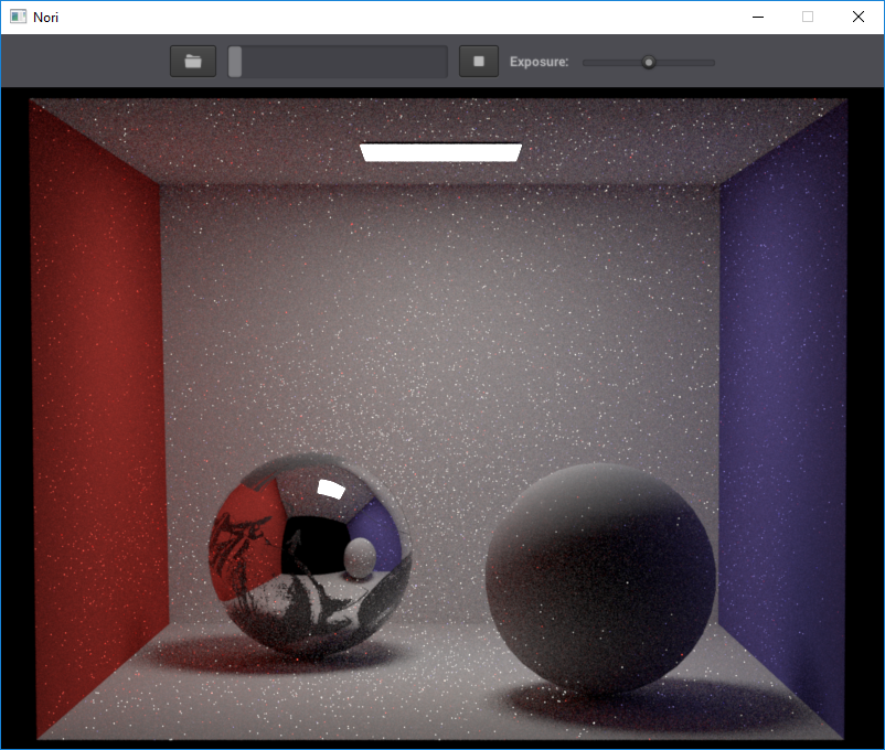 Blending based on texture
