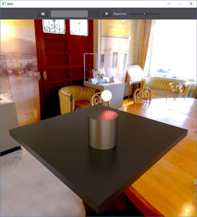 environmental light and anisotropic BRDF