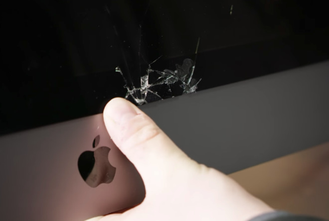 cracked screen