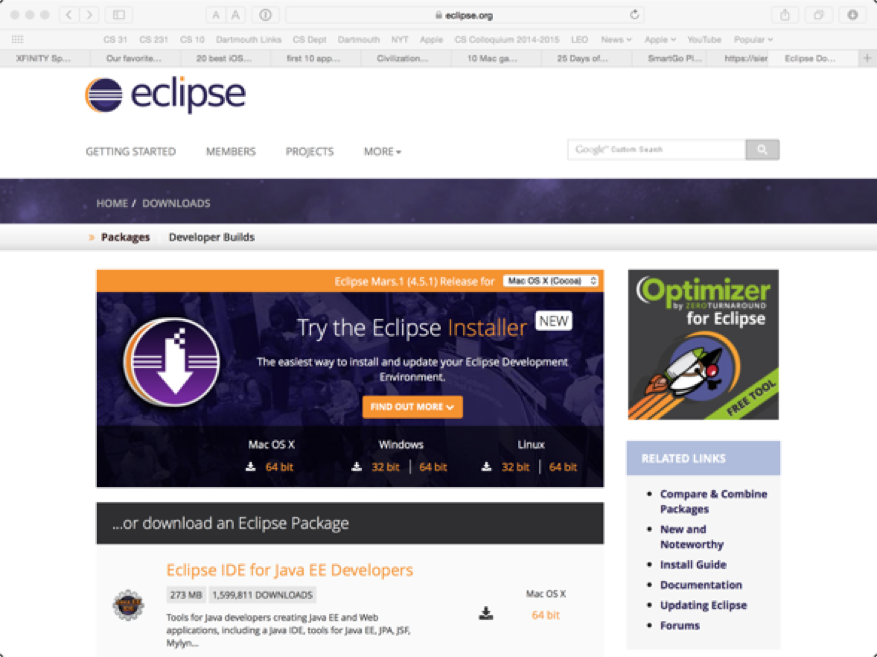 eclipse development platfoirm