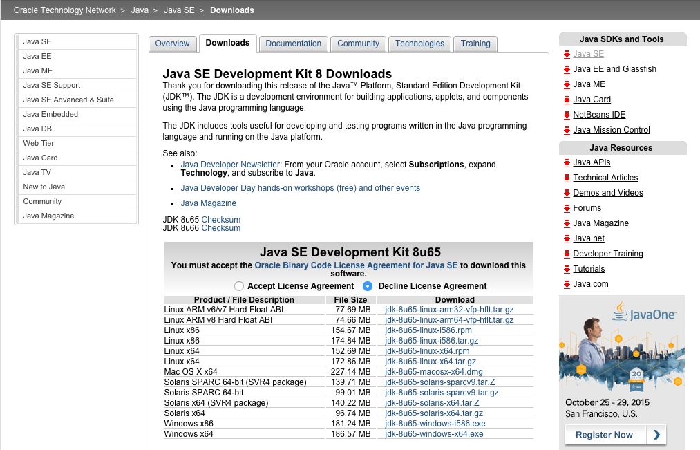 upgrade to java 8 for mac