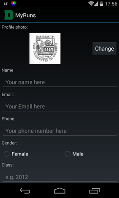 Profile Activity